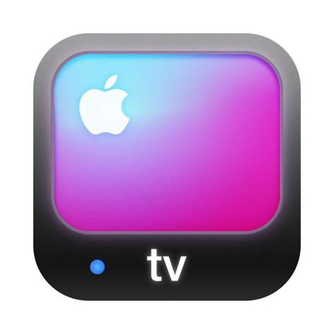 Made an alternative apple tv icon. : r/MacOS