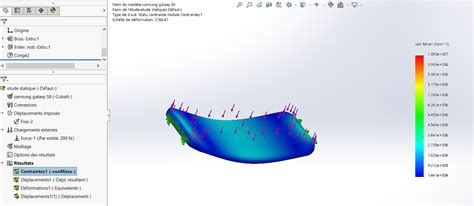 TP 1 STATIQUE ET SIMULATION SOLIDWORKS Samsung Galaxy S8