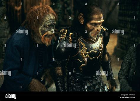 PAUL GIAMATTI TIM ROTH PLANET OF THE APES (2001 Stock Photo, Royalty ...