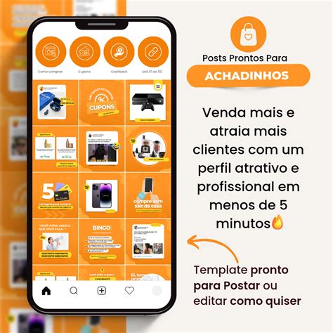 Pack Canva Achadinhos e Promoções Milene Mendes da Silva Hotmart