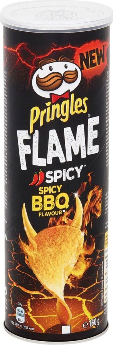 Pringles Flame Spicy Bbq Flavour Gr Bol