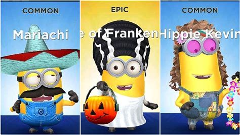 Minion Rush Mariachi Vs Bride Of Frankenstein Vs Hippie Kevin Youtube