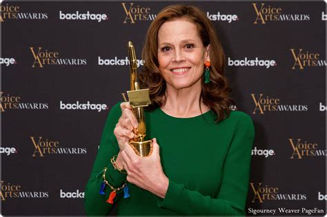 My Love Sigourney Weaver 2018 Voice Arts Awards Sigourney Weaver