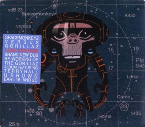 Spacemonkeyz Versus Gorillaz Laika Come Home Digipak Cd