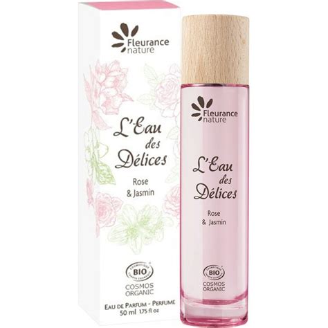 Fleurance Nature L'Eau des Délices Rose & Jasmin Perfume, 50 ml - Ecco ...