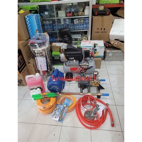 Jual PAKET Steam Dinamo Listrik Siap Pakai Kompresor 1Hp Shopee