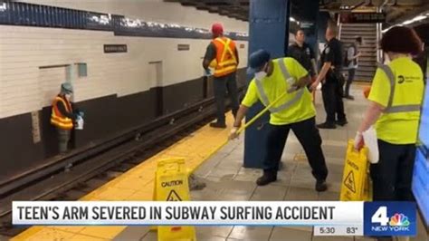 15 Year Old Loses His Arm In Subway Surfing Accident In Queens Nbc New York