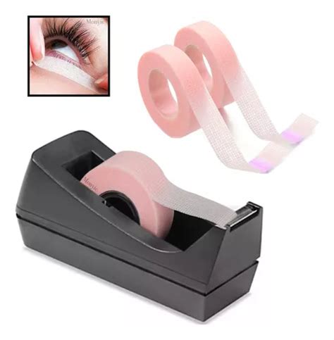 Cinta Micropore Para Extension De Pesta As Dispensador Meses Sin