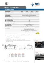 Nrgl Conveyor Technical Sheet Sei Laser Pdf Catalogs Technical