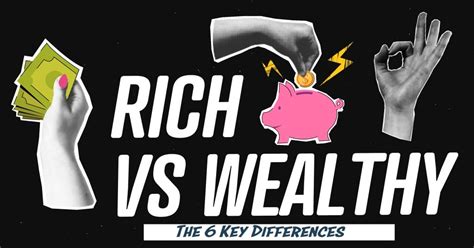 Being Rich Vs Being Wealthy Rejoyce Financial