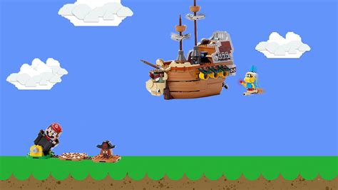 Lego Super Mario is taking to the air with Bowser's Airship — Maxi-Geek