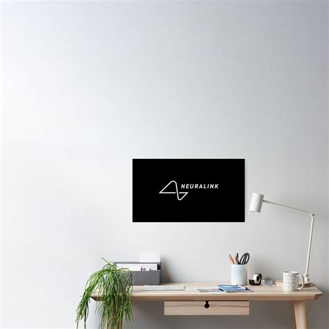 "Neuralink logo" Poster for Sale by TeslaMotion | Redbubble