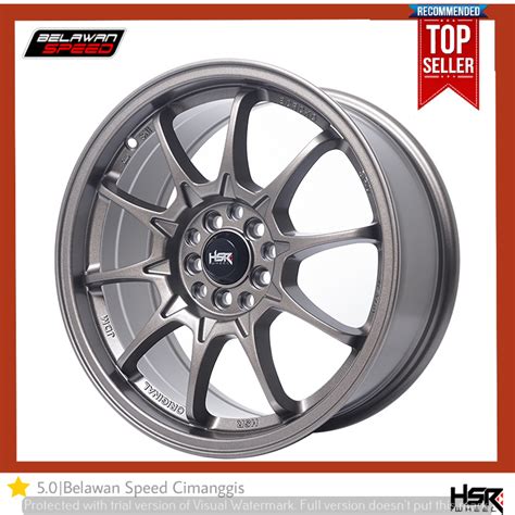 Jual Velg Mobil Racing Pelek Modifikasi Ring Hsr Boroko Srd Pcd