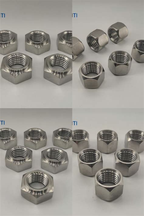 Customized Hex Titanium Nuts With M X Mm Thread Size Artofit