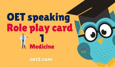 OET Speaking Role Play Card 1 Englishey