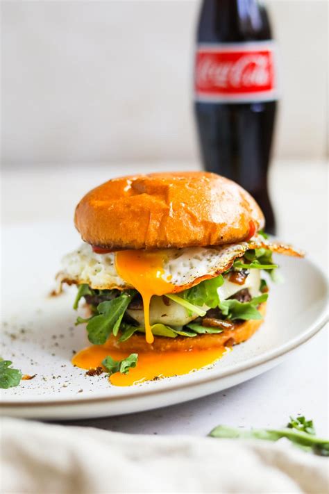 Fried Egg Burger • The Heirloom Pantry