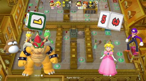 Super Mario Party Tantalizing Tower Toys Turns Bowser Peach