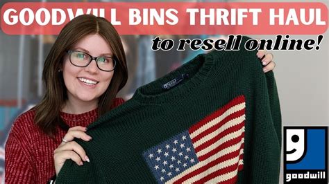 Huge 45 Item Goodwill Bins Thrift Outlet Haul To Resell Online For Profit All My Fav Brands