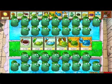 Melon Pult Tail Vs Water Melon Tail Level Vs Zombies Pvz Challenge