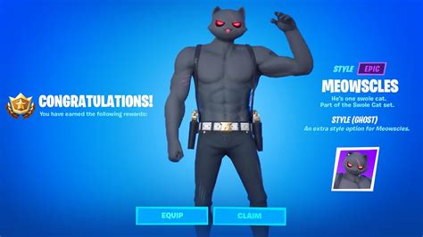 Fortnite Meowscles Shadow