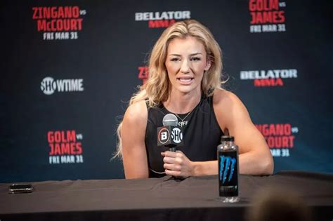 Leah Mccourt Talks Role Models Big Fight Buzz And Cat Zingano