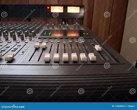 Studio Mixing Board Stock Photos - Image: 11044923