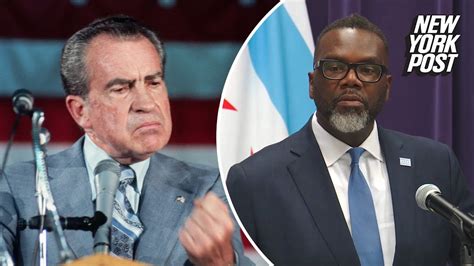 Chicago Mayor Brandon Johnson Bizarrely Blames Richard Nixon For