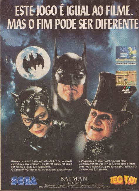 Batman Returns Mega Drive Tectoy