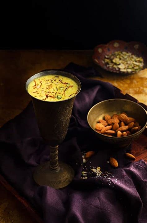 Kesar Badam Milk Recipe How To Make Badam Milk Cubes N Juliennes