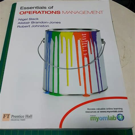 Essentials Of Operations Management St Edition By Nigel Slack