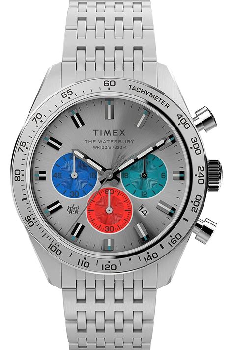 Timex Montre Chronographe Waterbury Pour Homme Tw V