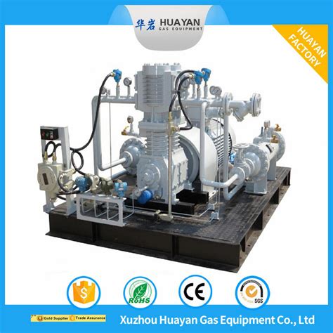 Low Noise Industrial Oil Free Air Cooling Hydrogen Compressor Oxygen