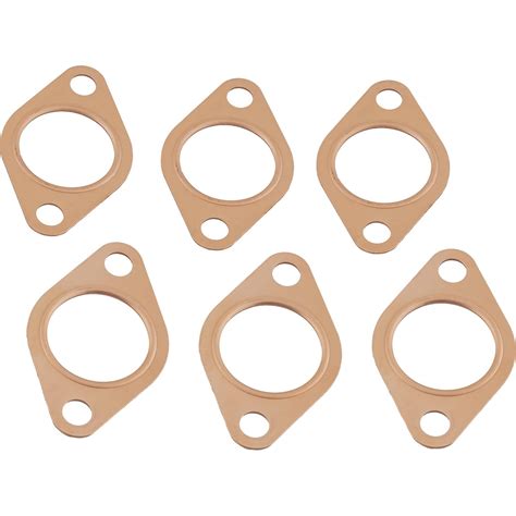 Flathead Copper Header Flange Exhaust Gaskets