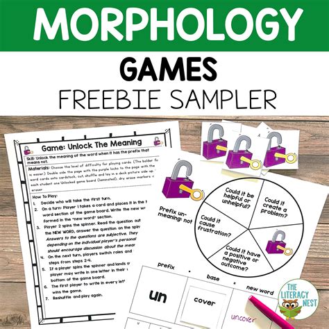 Morphology Activities Morpheme Fans For Prefixes Suffixes Roots