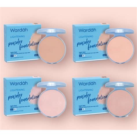 Refill Wardah Lightening Powder Foundation Spf Light Feel Lazada