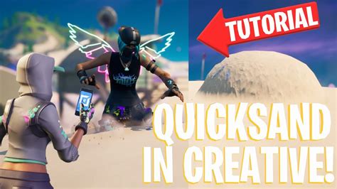 How To Get Quicksand In Fortnite Creative Tutorial Youtube