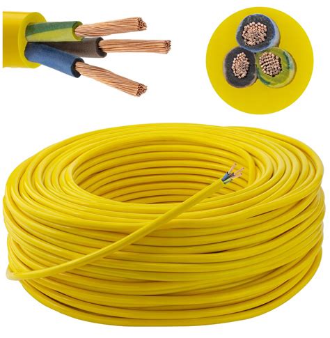 Kabel zewnętrzny PUR H07BQ F poliuretan 3x1 5 100m ELEKTROKABEL