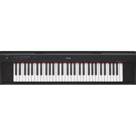 Pian Digital Yamaha Np Piaggero Black