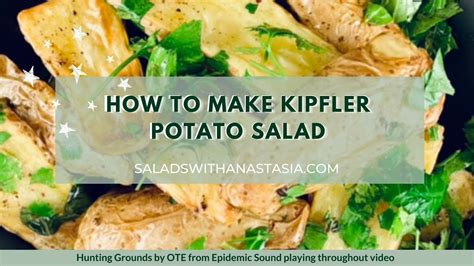 Kipfler Potato Salad Youtube