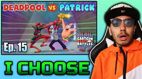 Deadpool Vs Patrick Cartoon Beatbox Battles Verbalase Reaction