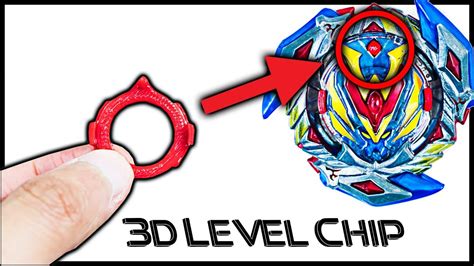 Beyblade Mod 3d Printed Level Chip Beyblade Burst ベイブレードバースト 베이블레이드