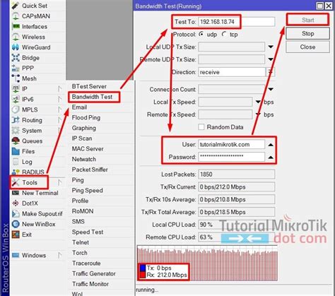 Beginilah Cara Speed Test Di Mikrotik Paling Gampang Tutorial