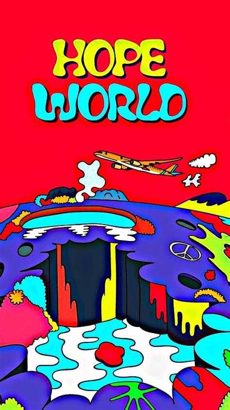 Ladda Ner Btsj Hope Hope World Bts J Hope Hope World Wallpaper