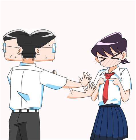 Komi Shuuko And Komi Masayoshi Komi San Wa Komyushou Desu Drawn By