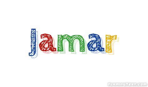 Jamar Logo | Free Name Design Tool from Flaming Text
