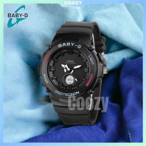 Jual Coozy Jam Tangan Wanita Casio Baby G Bga Digital Analog Dual