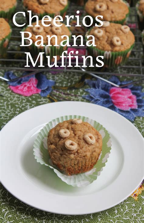 Food Lust People Love: Cheerios Banana Muffins #MuffinMonday