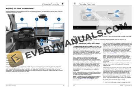 Tesla Model X Owners Manual 2021 2023