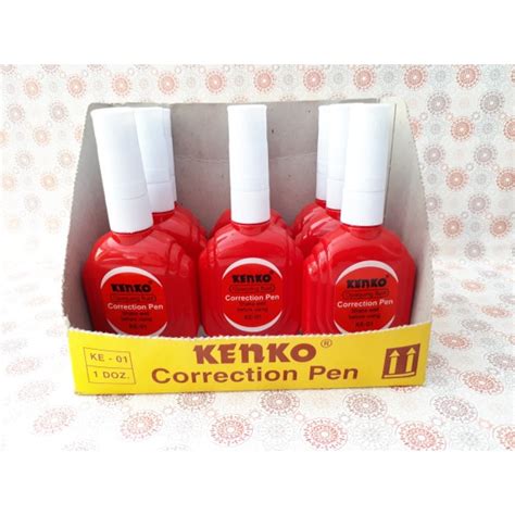 Jual Correction Pen Tip Ex Tipe X Cair Kenko Joyko Shopee Indonesia