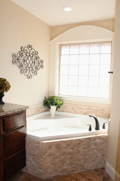 Master Bath Corner Tub Legend Homes Custom Home Builder Abilene Tx